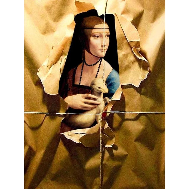 Digital print realized by the italian artist Chiara Santoro in 2023. Stamp signed, limited edition. This piece is...