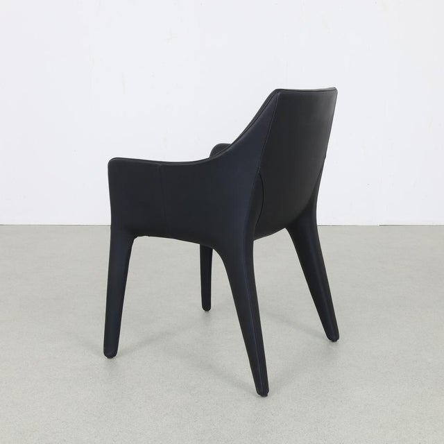 2000 - 2009 Vintage Italian Leather Armchair by Bonaldo, 2000s For Sale - Image 5 of 9