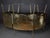 Curved Cocktail Bar in Black and White Murano Glass and Brass from Justfurnituress SRL For Sale - Image 4 of 10