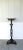 Victorian Black Column Pedestal Plant Stand, Tall For Sale - Image 4 of 12