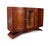Art Deco Walnut Sideboard with Glazed Display Cabinet, 1930 For Sale - Image 18 of 18