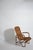 Rattan and Wicker High Back Armchair, 1950s For Sale - Image 3 of 6