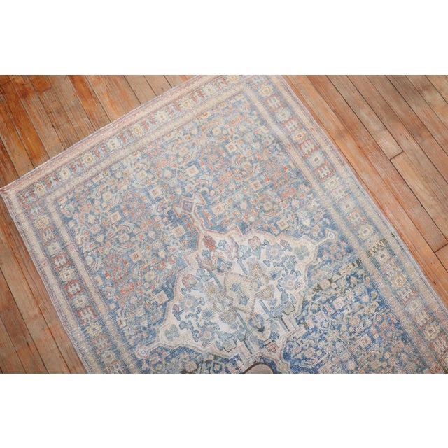 early 20th century Persian Senneh Accent Size Antique Rug 3'3'' x 4'7'' Antique Senneh rugs are one of the most...