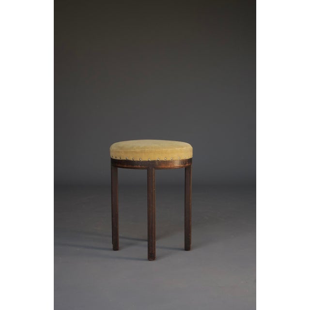 Modernist Stool from H. Pander & Zonen, 1930s For Sale - Image 9 of 9