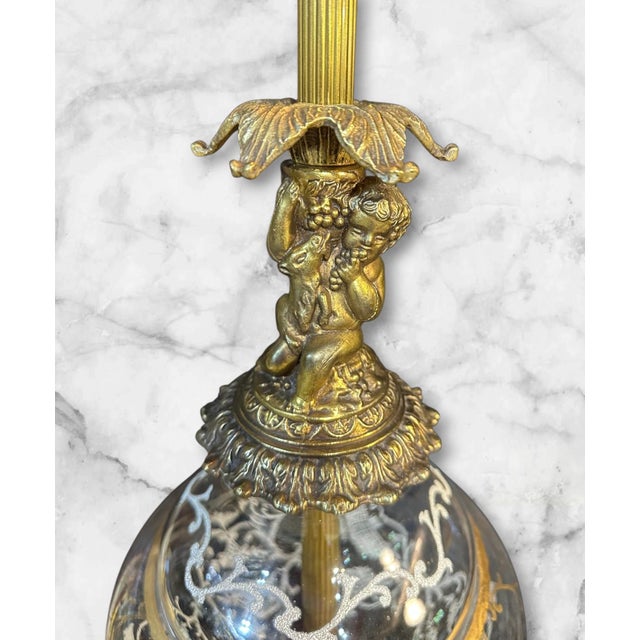 1950s Hollywood Regency Table Lamp For Sale - Image 4 of 6