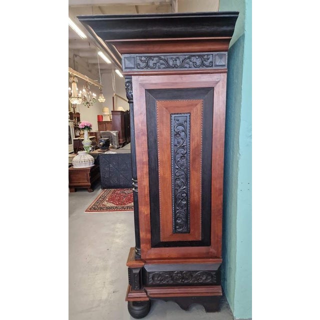Large Mahogany Cabinet For Sale - Image 5 of 12