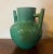 Art Deco Large 1920 Art Deco Japanese Monochrome Green Crackle Glaze Vase in Archaic Form For Sale - Image 3 of 13