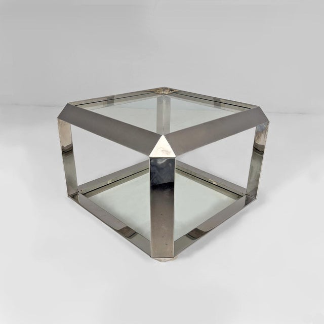 Italian Modern P800 Coffee Table attributed to Alberto Rosselli for Saporiti, 1970s For Sale - Image 12 of 12