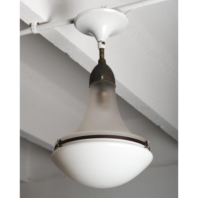 Luzette Hanging Lamp by Peter Behrens for Siemens, 1920s For Sale - Image 9 of 11