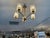 Gold Possini Euro Icelight Chandelier For Sale - Image 8 of 11