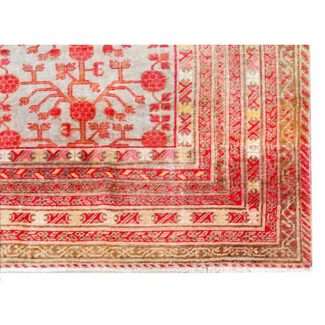 Early 20th Century Samarghand Rug For Sale - Image 11 of 16