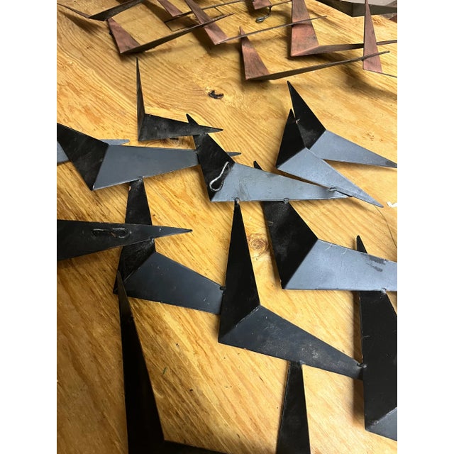 1950s Poul Cadovious Style MidCentury Modern Metal Wall Hanging Chairish