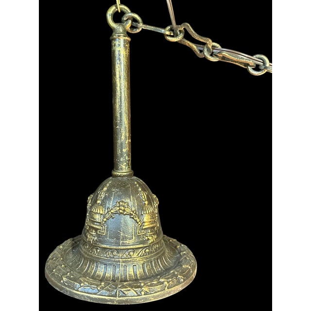 Antique Five Light Chandelier For Sale - Image 4 of 7