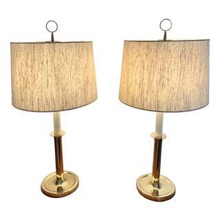 Vintage Table Lamps from Vereinigte Werkstätten München, 1950s, Set of 2 For Sale