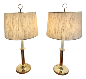 Vintage Table Lamps from Vereinigte Werkstätten München, 1950s, Set of 2