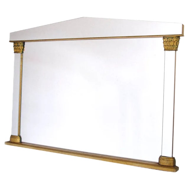 Hollywood Regency Style German Mirror, 1970s For Sale