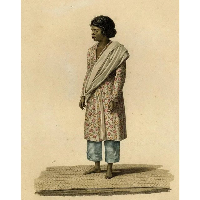 Full-Length Portrait of a Native from the Indonesian Island Timor, 1825, Print For Sale - Image 3 of 5