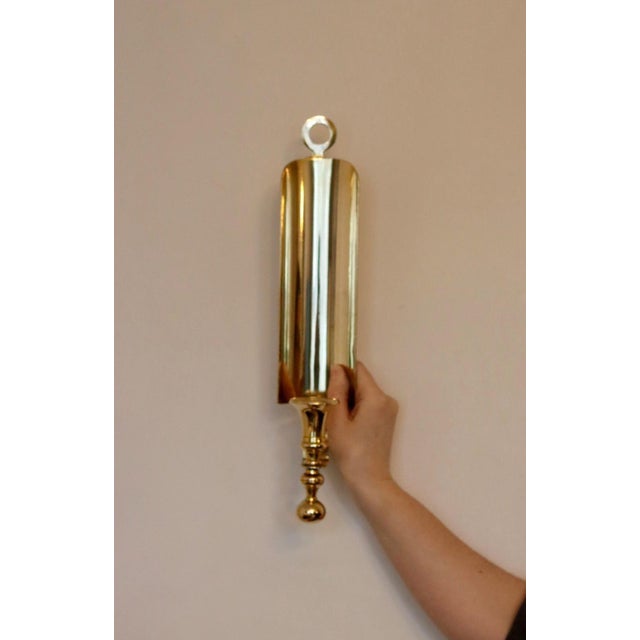Mid-Century Swedish Brass Sconces, Set of 2 For Sale - Image 11 of 18