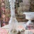 Transparent Vintage Frederick Cooper Chicago crystal table lamp // cut crystal // designer lamp // luxury interior design // 1980’s crystal lamp For Sale - Image 8 of 9
