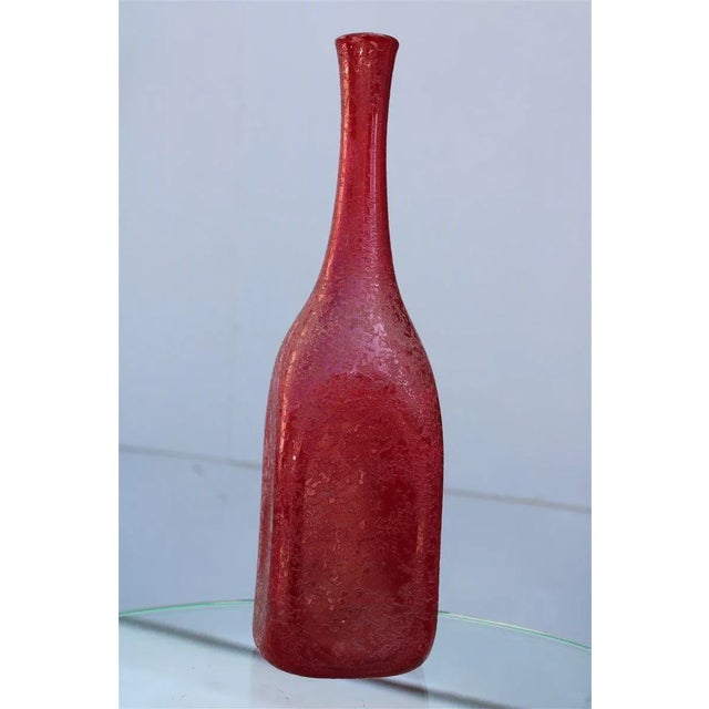 Murano Glass Bottle from Seguso, 1960s For Sale - Image 9 of 9