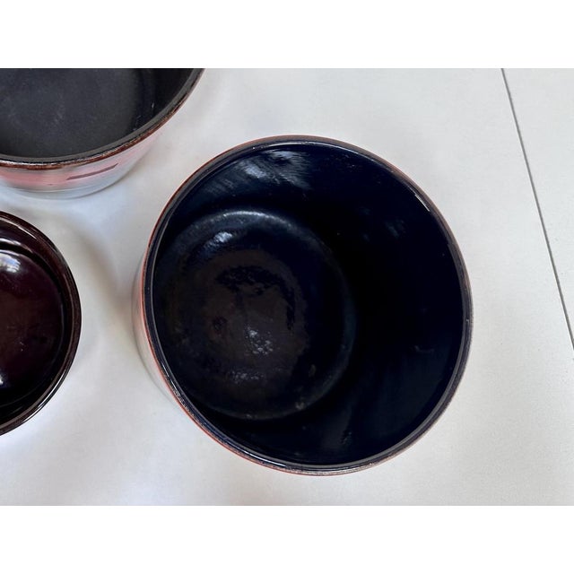 Ceramic Cachepots or Planters from Scheurich and Marei, Germany 1960s, Set of 3 For Sale - Image 18 of 18