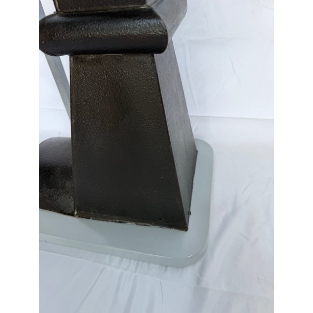 Demi Lune Side Table For Sale In Houston - Image 6 of 12