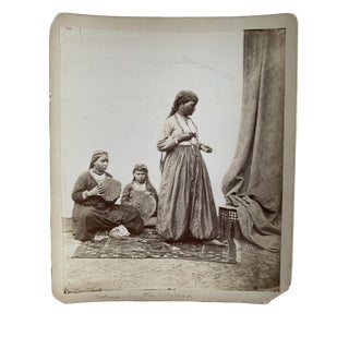 1920’s Egyptian Albumen Photograph For Sale