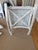 Vintage White Wicker Rocking Chair For Sale In New York - Image 6 of 12