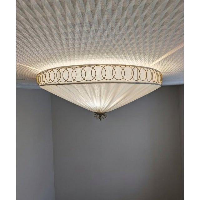 Mid-Century Model K5-27 Flush Mount by Paavo Tynell for Idman Oy, 1950s For Sale - Image 6 of 18