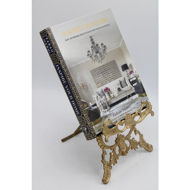 Art Nouveau 1930s Art Nouveau Brass Easel For Sale - Image 3 of 12