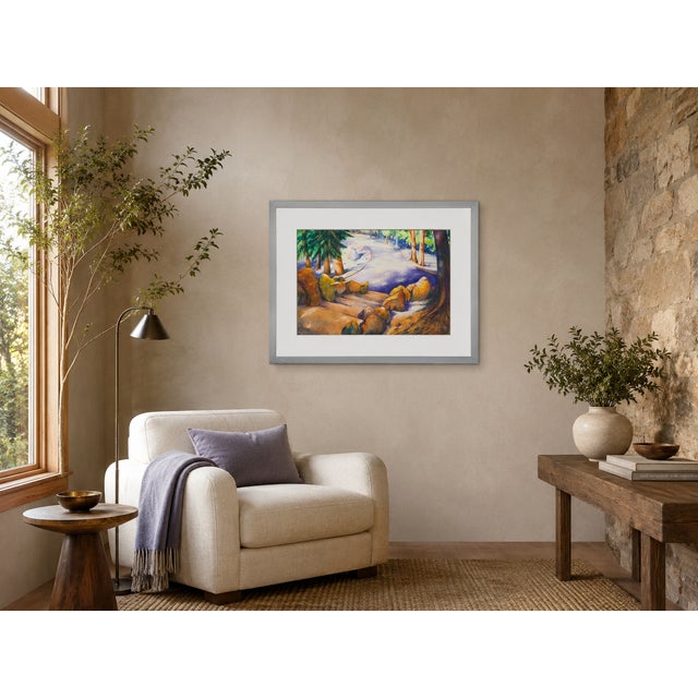 Steps to the Quiet Road - Tomoko Parry, C. 1990s For Sale - Image 10 of 10