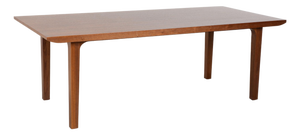 Wooden Dining Table in Brown by Wittmann