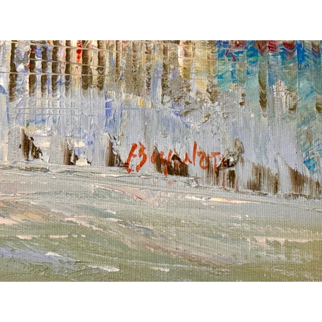 French Original Oil Artwork of the Iconic Moulin Rouge, Caroline Burnett For Sale - Image 3 of 13