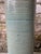 Tall Ribbed Pottery Vase, Turquoise For Sale - Image 4 of 13