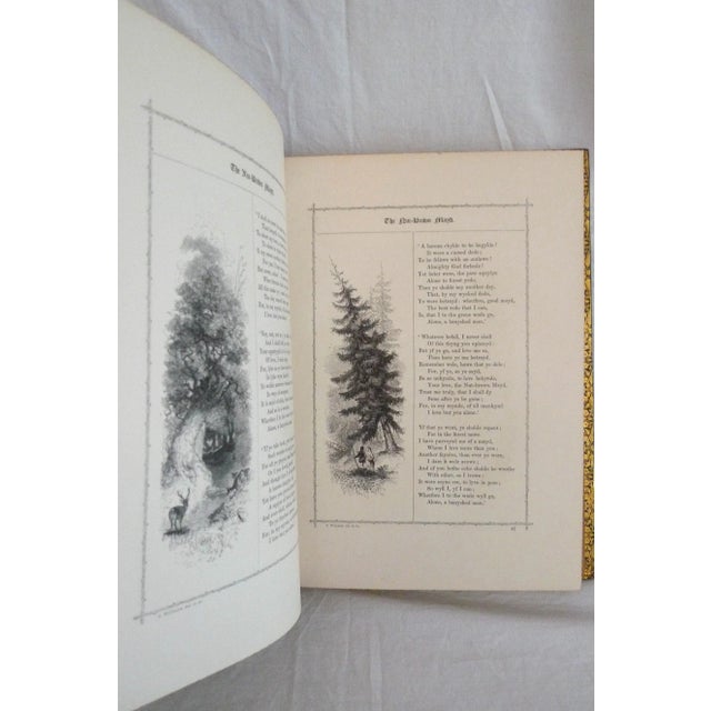 Late 19th Century Decorative Leather Volume Set, s.c. Hall's the Book of British Ballads- a Pair For Sale - Image 11 of 13