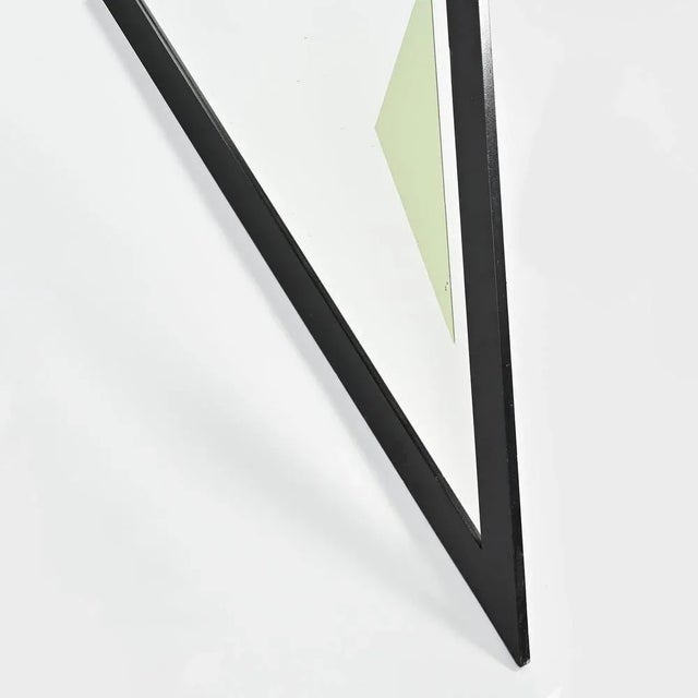 Large Swiss Mirror by Mario Eichmann, 1980s For Sale - Image 3 of 5