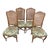 4 John Widdicomb Cane Back French Country Louis XV Style Dining Chairs For Sale