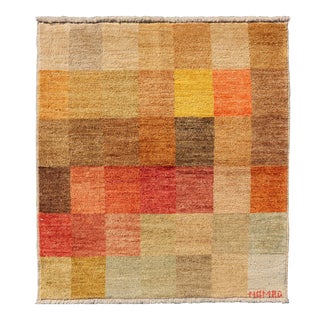 Checkerboard Master Sampler Rug in Multi Colors For Sale
