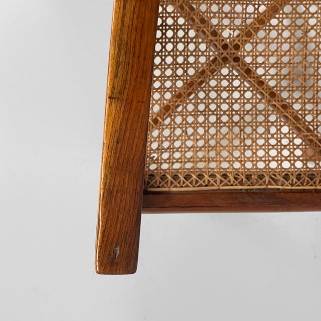 Italian Art Nouveau Wood and Straw Tub Chair, 1930s For Sale - Image 10 of 18