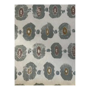 Penny Morrison Fabric Bolton in Blue Linen 1 Yard