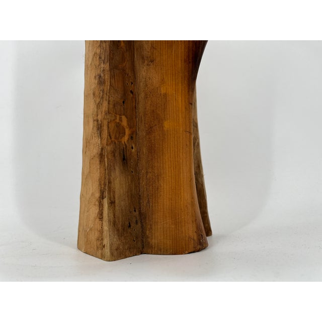 Vintage Teak Sculpture, 1970s For Sale - Image 10 of 10