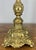 Louis XV Rococo Revival French Gilt Brass Mantel Clock Garniture, Set of 3 For Sale - Image 10 of 18