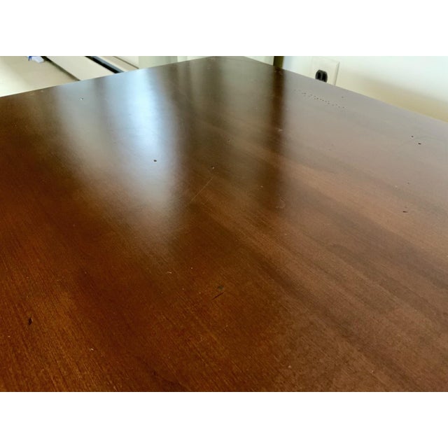 Vintage Rectangular Mahogany Chippendale Style Coffee Table For Sale - Image 17 of 18