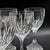 Glass Arnolfo Di Cambio Artica Crystal Wine Glasses, Set of 6 For Sale - Image 7 of 13