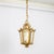 Brass Lantern Pendant Light, Germany, 1960s For Sale - Image 4 of 11