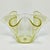 Yellow Italian Murano Glass Yellow Fazzoletto Handkerchief Vase by Dogi, 1970s For Sale - Image 8 of 8