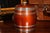 Copper Stunning Arts and Crafts Mixed Metal Sterling Silver Copper Antique Humidor Jar Canister Storage Tobacciana For Sale - Image 8 of 11