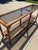 Vintage Faux Bamboo Console Table For Sale - Image 9 of 9