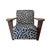 Modernist art deco club armchair by de coene frères, model „depose” from belgium circa 1930/40. Limed oak wood surface....