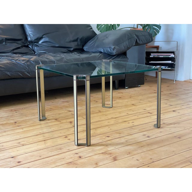 Peter Ghyczy Mid-Century Modern Brass Coffee Table by Peter Ghyczy, 1970s For Sale - Image 4 of 11